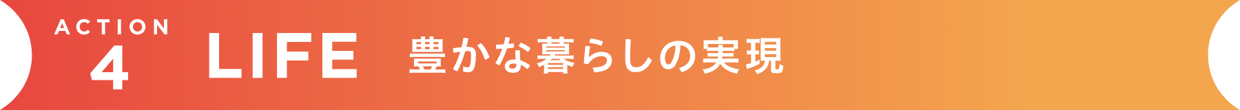 豊かな暮らしの実現